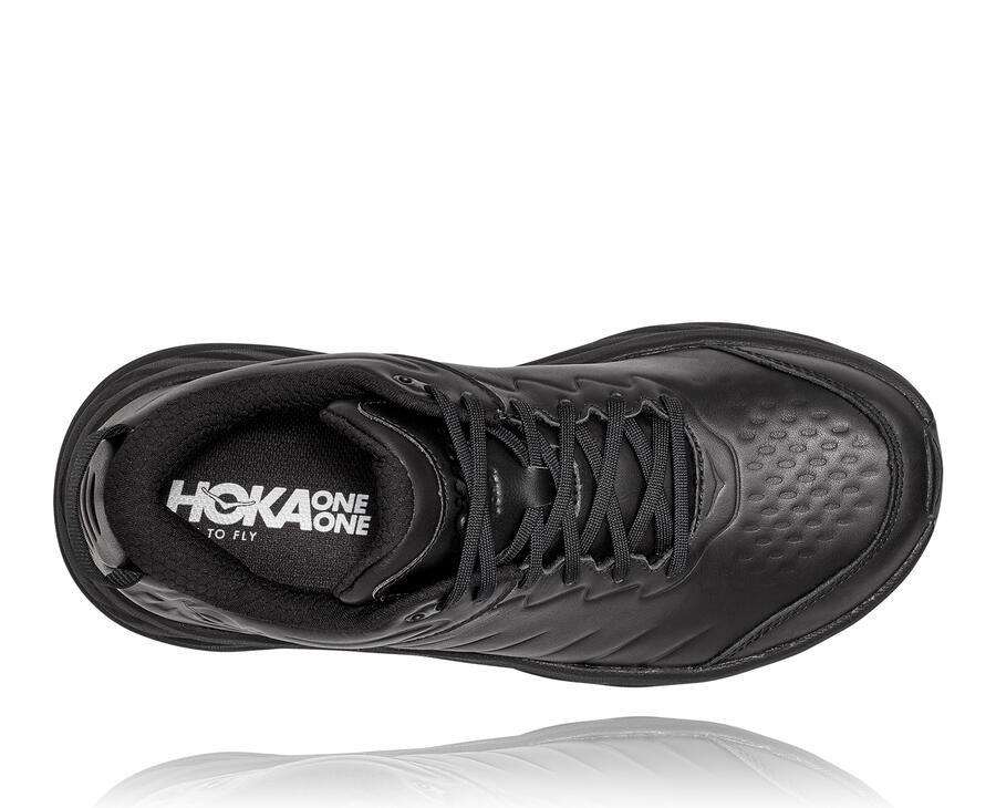 Hoka One One Tenisky Panske Čierne - Bondi Sr - 27153-YCBT